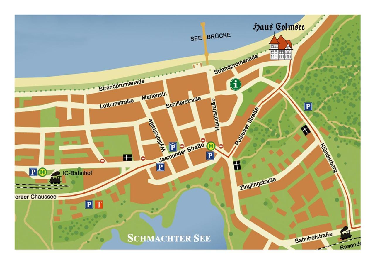 Hotel Pension Haus Colmsee Binz Zewnętrze zdjęcie